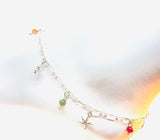 925 sterling silver jade anklet lucky charms jewelry for good luck metaphysical healing crystals