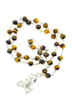 925 sterling silver skull tiger eye men’s necklace metaphysical healing fine jewelry